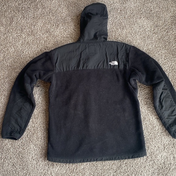 The North Face Hooded Polartec Black Full Zip Fleece Jacket, Men’s L - Picture 14 of 16